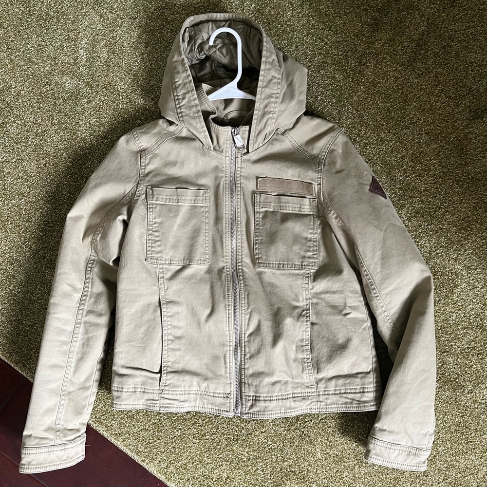 Hollister green jacket